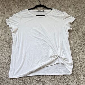 Athleta white Women's tshirt Top XL